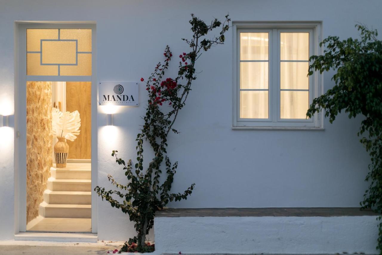 Manda Luxury Apartments Naxos City Екстер'єр фото