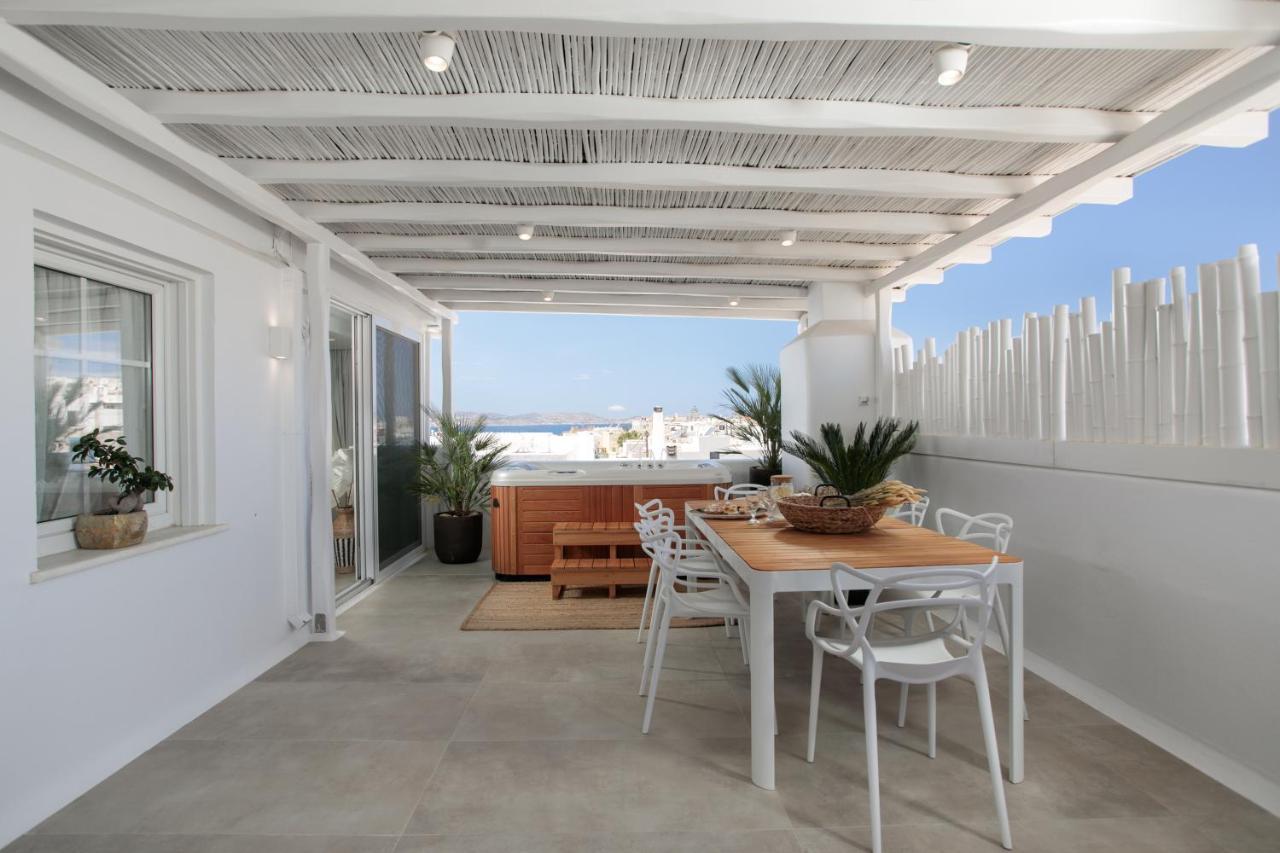 Manda Luxury Apartments Naxos City Екстер'єр фото