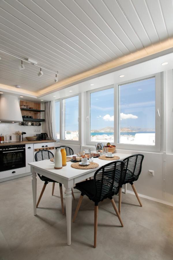 Manda Luxury Apartments Naxos City Екстер'єр фото