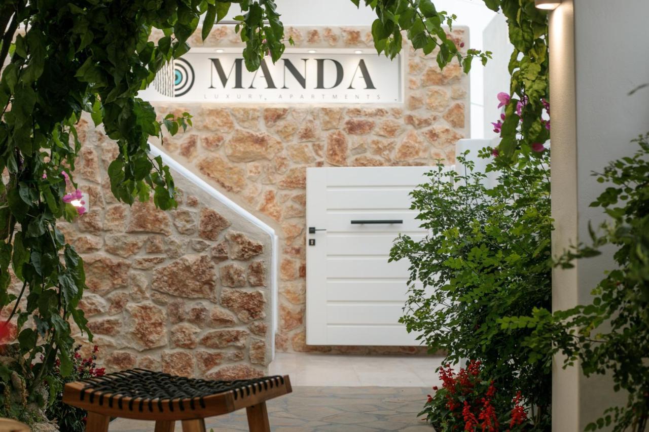 Manda Luxury Apartments Naxos City Екстер'єр фото
